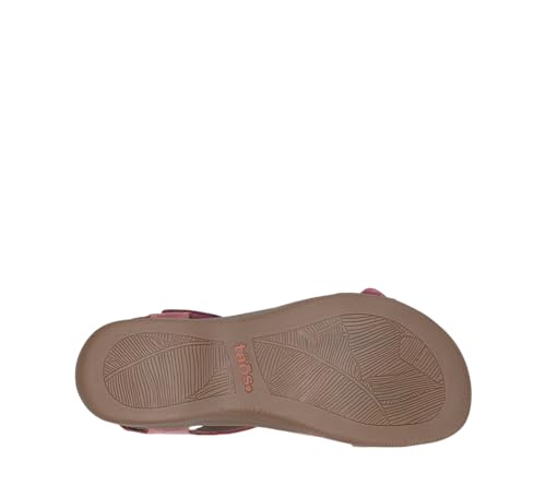 Taos The Show Premium Leather Women's Sandal - Experience Everyday Style, Comfort, Arch Support, Cooling Gel Padding and an Adjustable Fit for Exceptional Walking Comfort