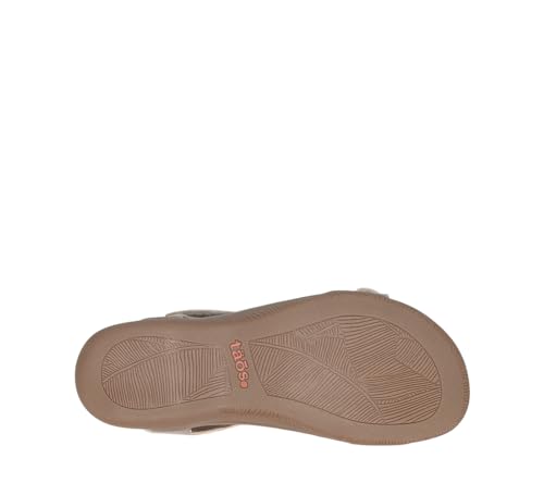 Taos The Show Premium Leather Women's Sandal - Experience Everyday Style, Comfort, Arch Support, Cooling Gel Padding and an Adjustable Fit for Exceptional Walking Comfort