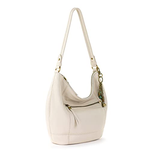 The Sak Sequoia Hobo Bag - Premium Large Leather Women's Handbag for Everyday & Travel - Durable Purse With Zipper Pocket