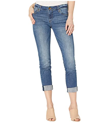 KUT from the Kloth™ Catherine Boyfriend Women’s Jeans – Blended Fabric – Mid Rise – Five Pocket Design