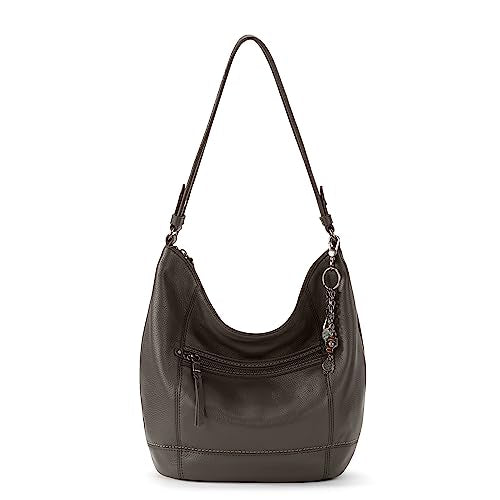 The Sak Sequoia Hobo Bag - Premium Large Leather Women's Handbag for Everyday & Travel - Durable Purse With Zipper Pocket