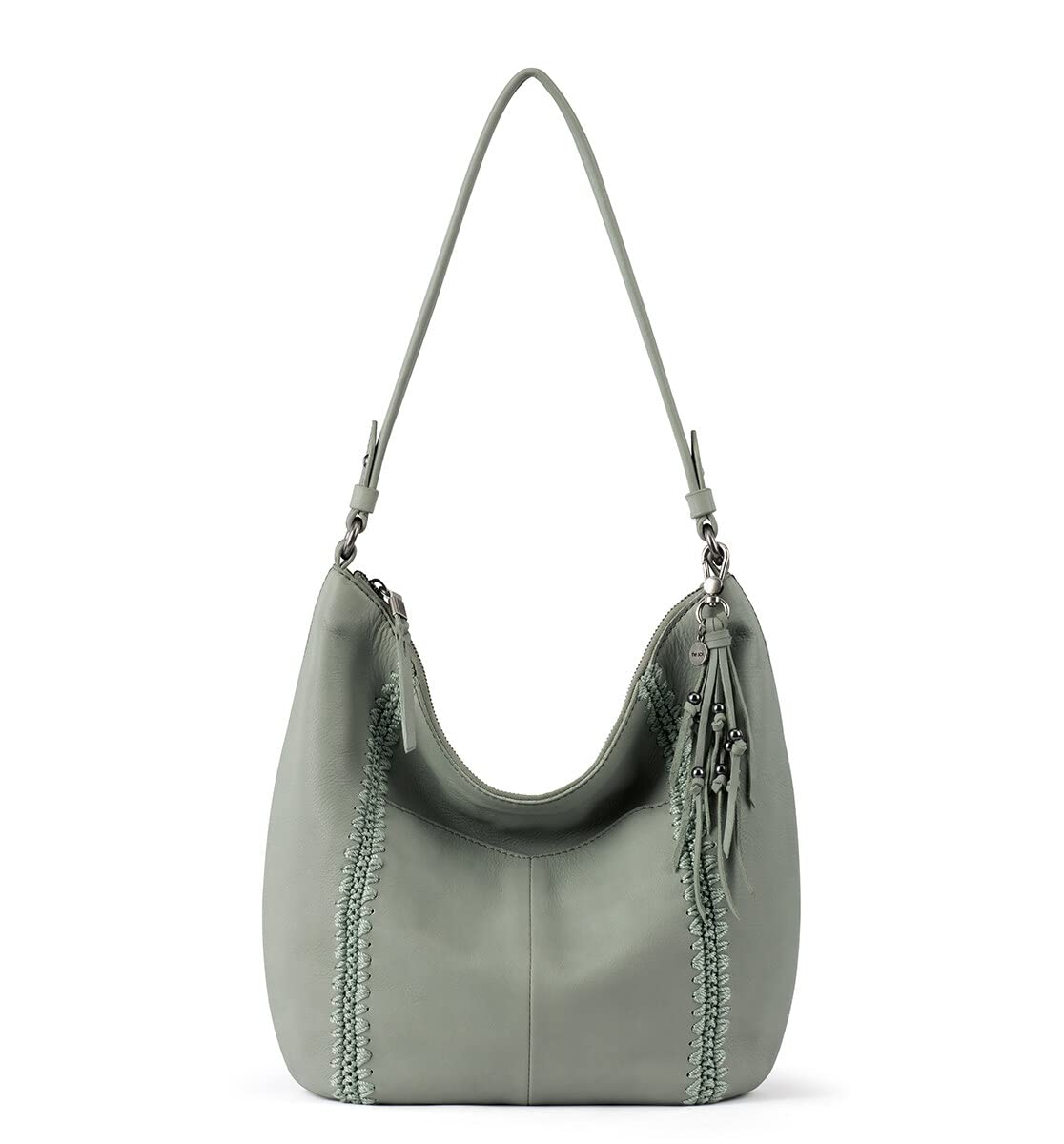 The Sak Sequoia Hobo Bag - Premium Large Leather Women's Handbag for Everyday & Travel - Durable Purse With Zipper Pocket