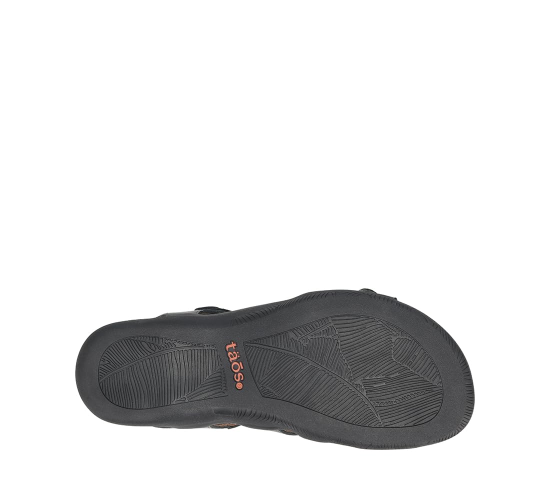 Taos The Show Premium Leather Women's Sandal - Experience Everyday Style, Comfort, Arch Support, Cooling Gel Padding and an Adjustable Fit for Exceptional Walking Comfort