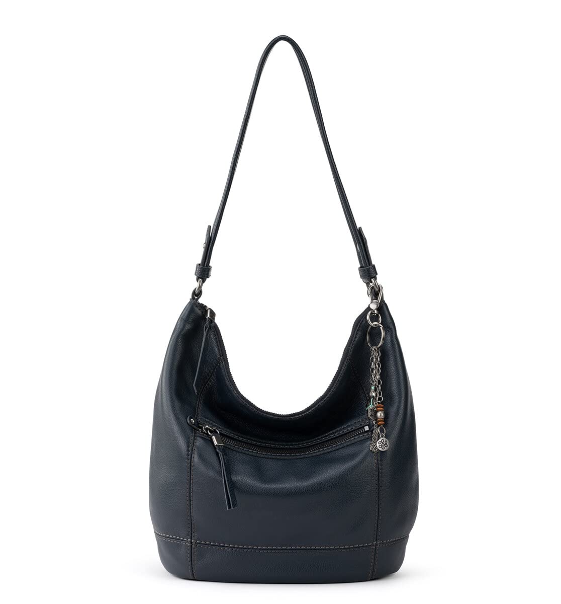 The Sak Sequoia Hobo Bag - Premium Large Leather Women's Handbag for Everyday & Travel - Durable Purse With Zipper Pocket