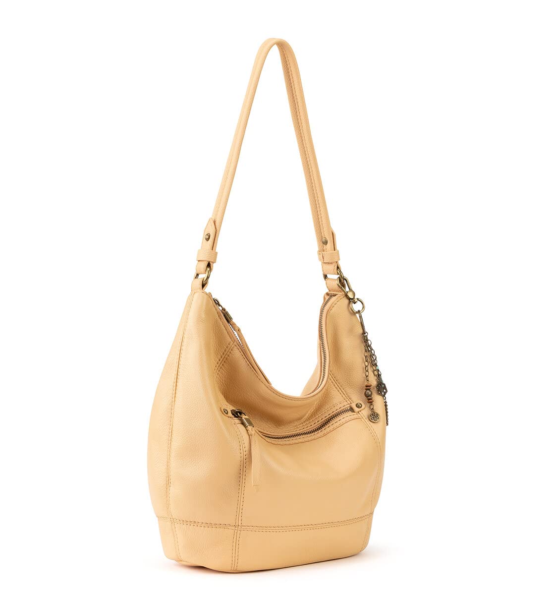 The Sak Sequoia Hobo Bag - Premium Large Leather Women's Handbag for Everyday & Travel - Durable Purse With Zipper Pocket