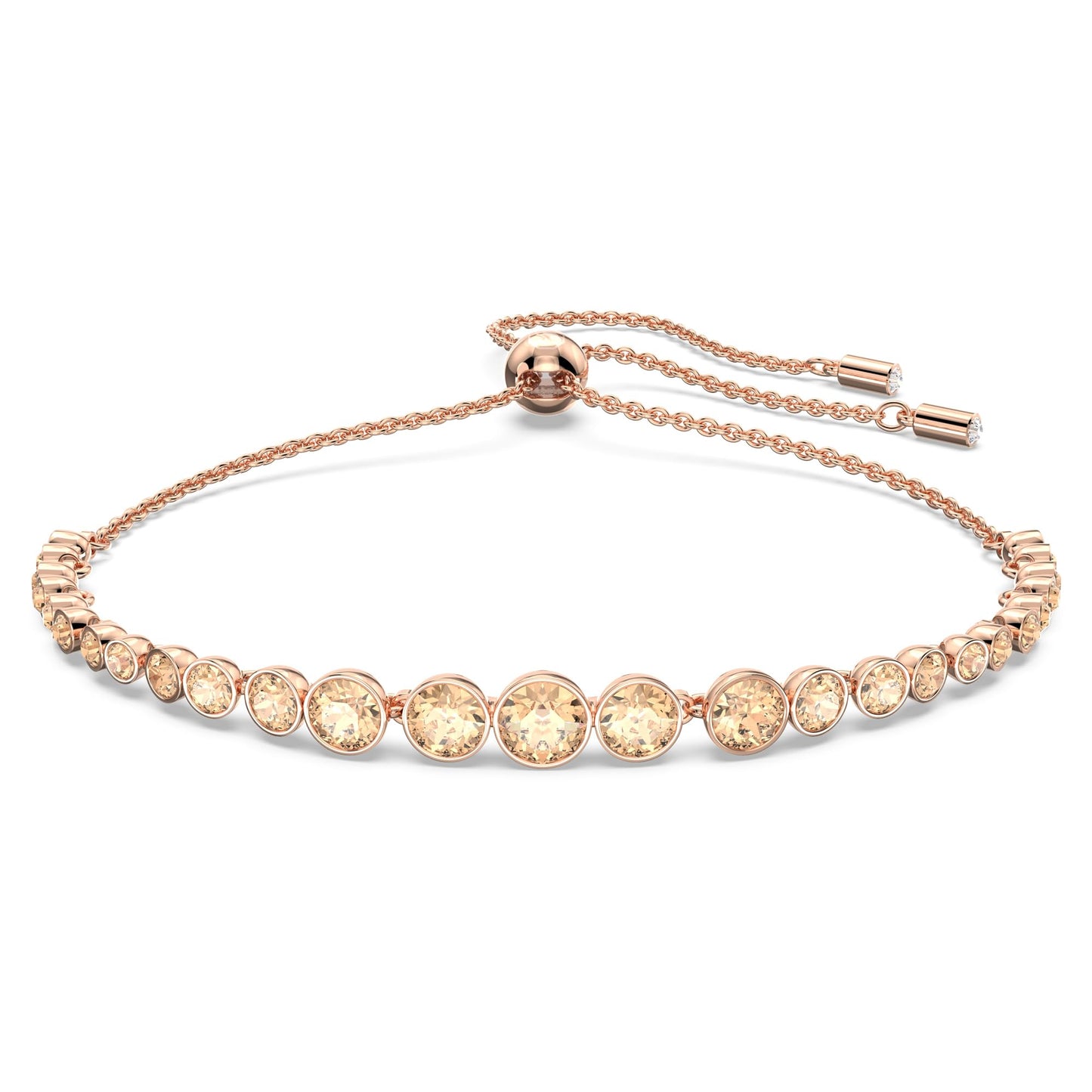 Swarovski Emily Tennis Bracelet Jewelry Collection, Clear Crystals, Blue Crystals, Pink Crystals (Amazon Exclusive)