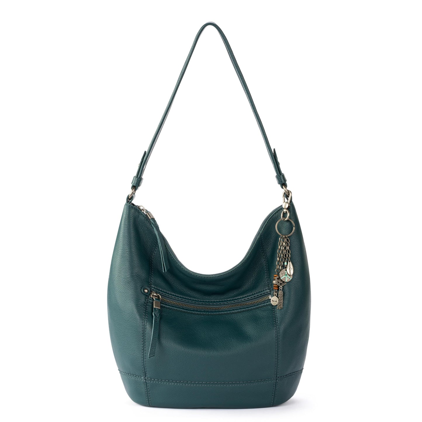 The Sak Sequoia Hobo Bag - Premium Large Leather Women's Handbag for Everyday & Travel - Durable Purse With Zipper Pocket