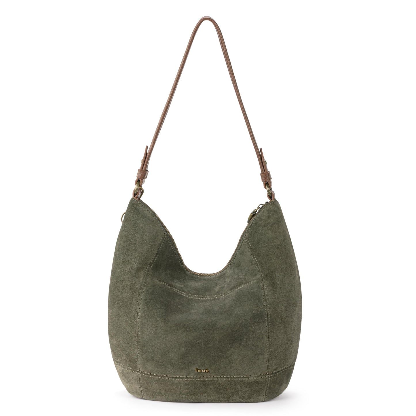 The Sak Sequoia Hobo Bag - Premium Large Leather Women's Handbag for Everyday & Travel - Durable Purse With Zipper Pocket