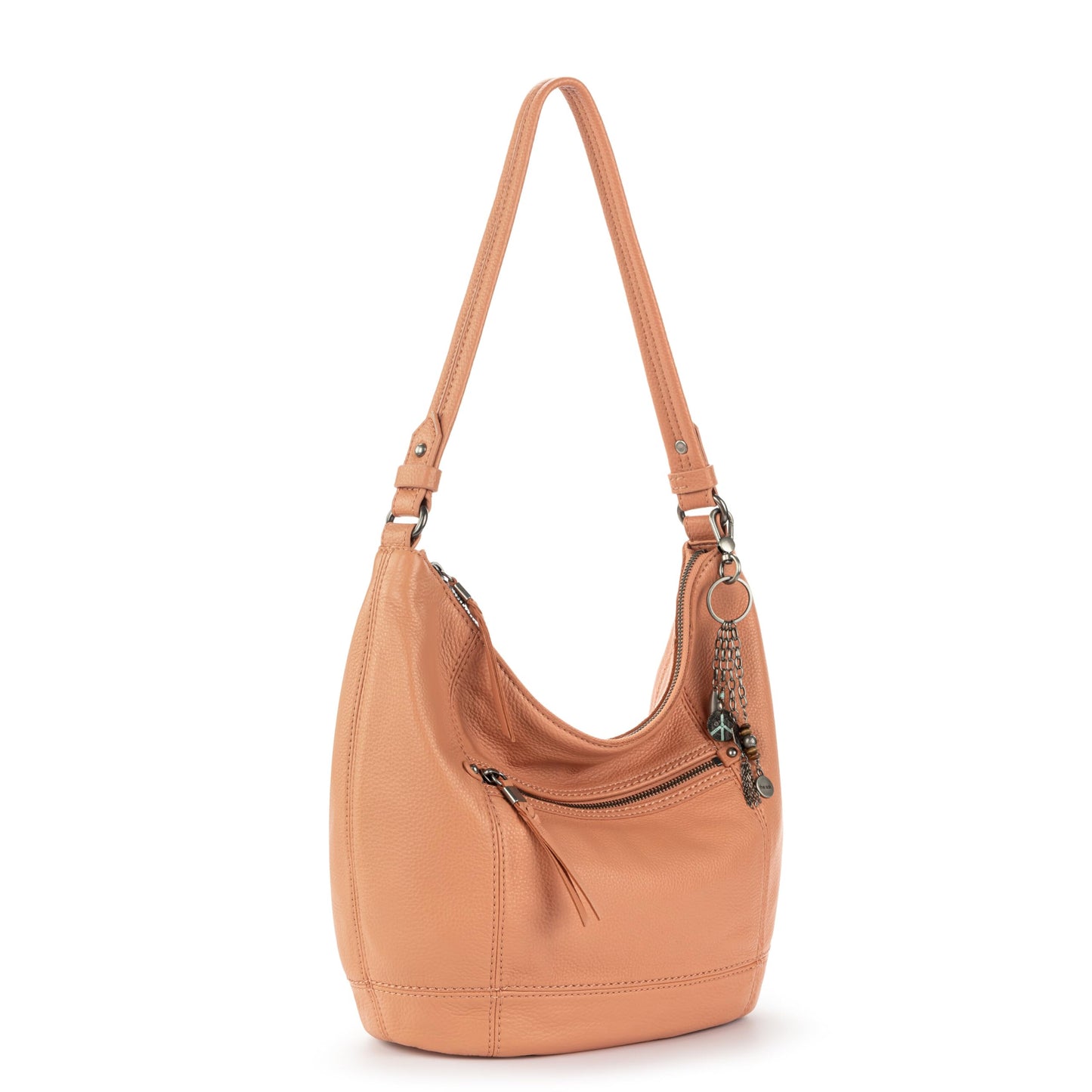 The Sak Sequoia Hobo Bag - Premium Large Leather Women's Handbag for Everyday & Travel - Durable Purse With Zipper Pocket