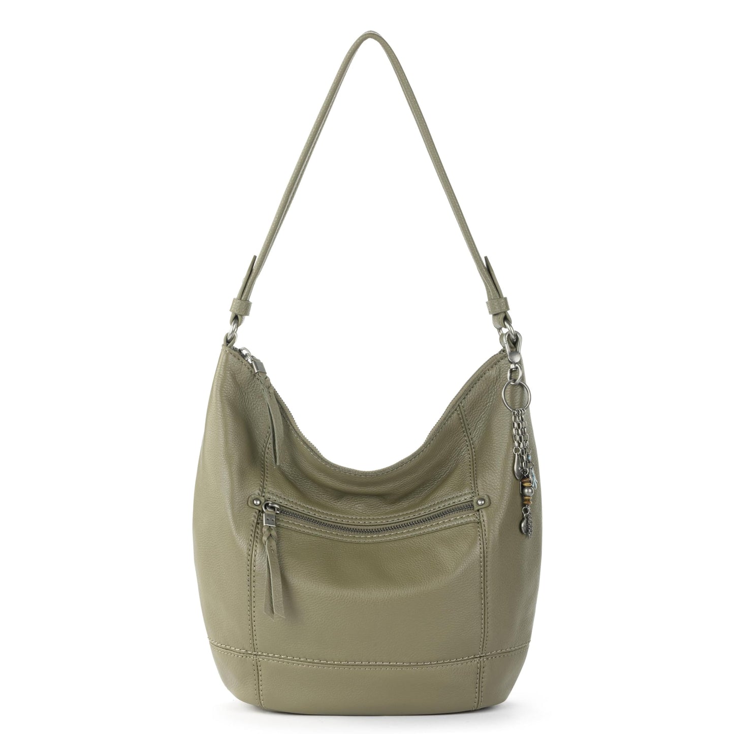 The Sak Sequoia Hobo Bag - Premium Large Leather Women's Handbag for Everyday & Travel - Durable Purse With Zipper Pocket