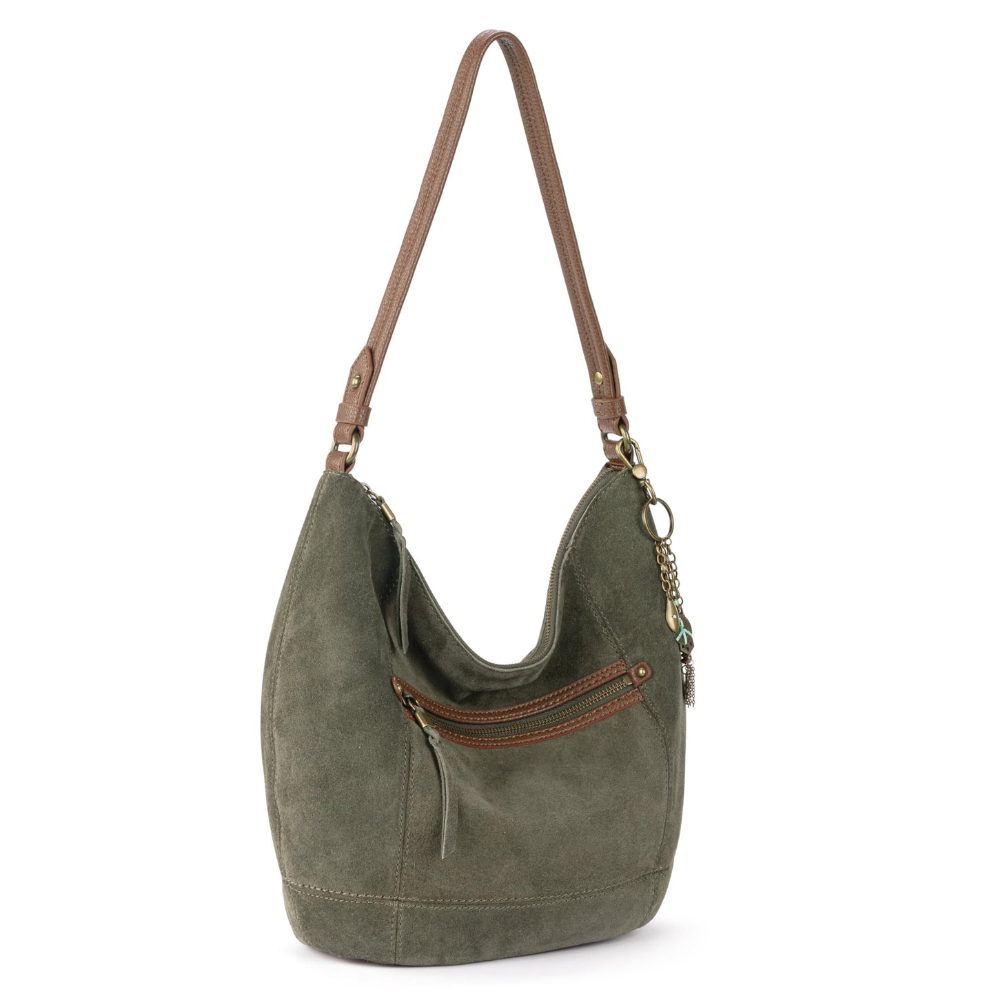 The Sak Sequoia Hobo Bag - Premium Large Leather Women's Handbag for Everyday & Travel - Durable Purse With Zipper Pocket