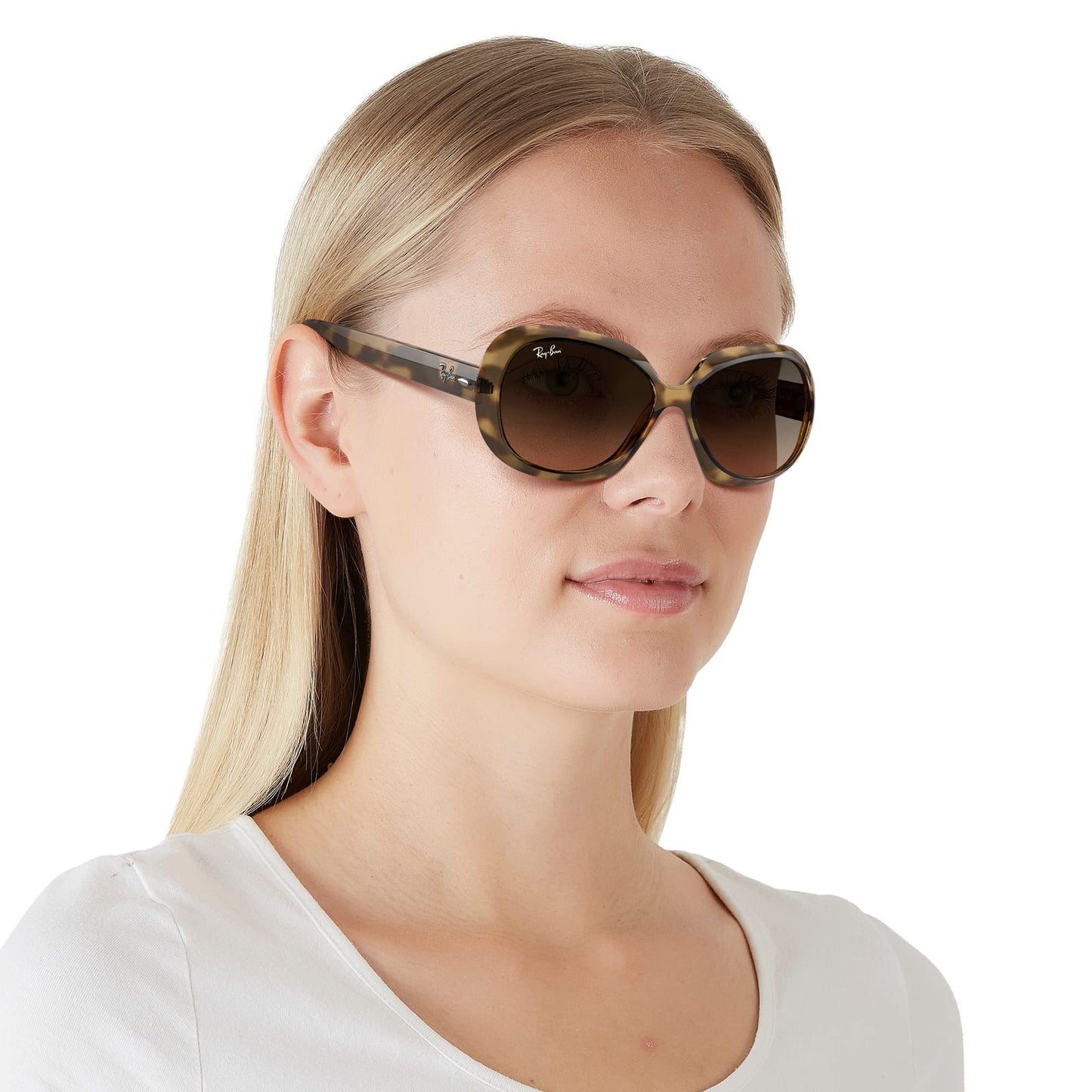 Ray-Ban Women's RB4098 Jackie Ohh Ii Butterfly Sunglasses