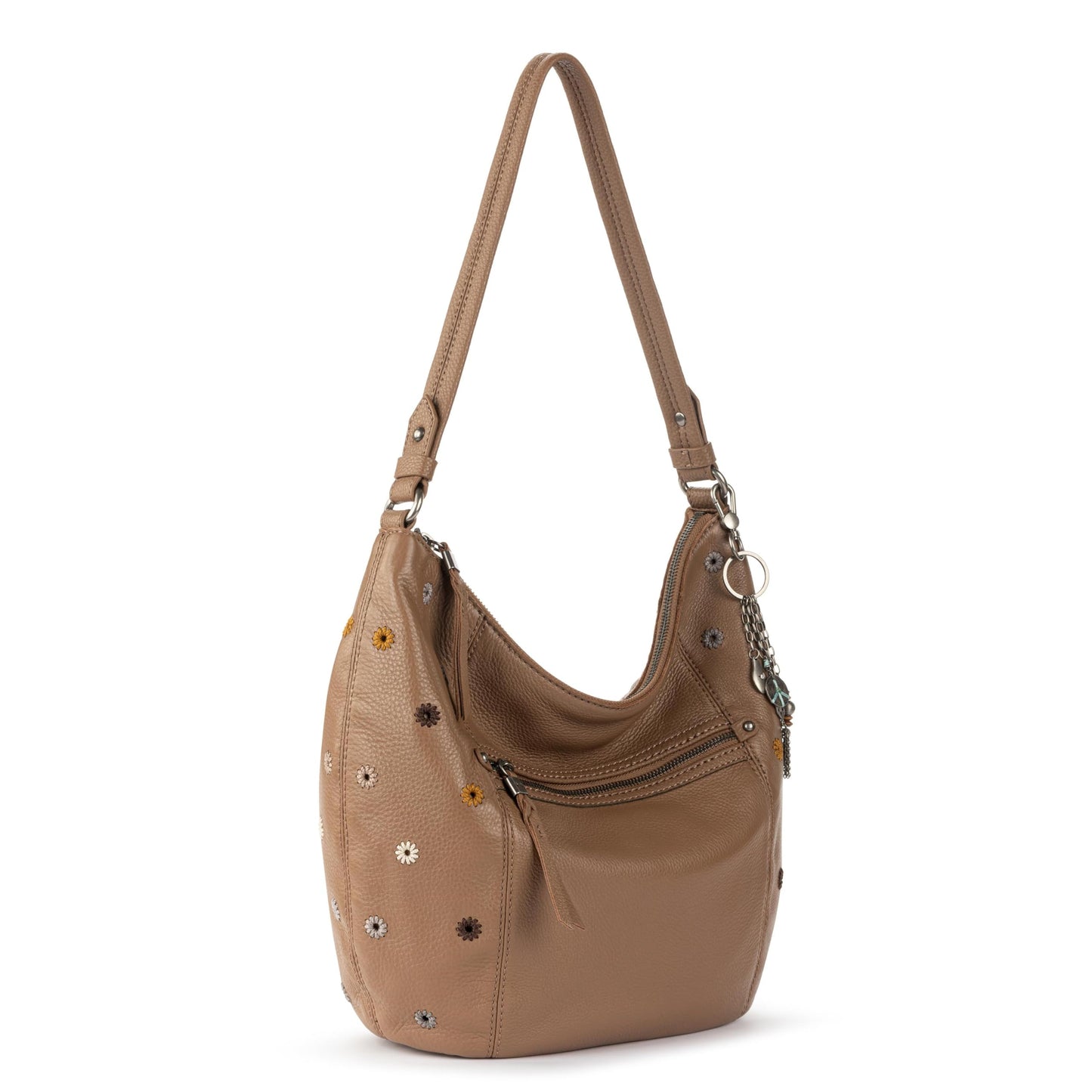 The Sak Sequoia Hobo Bag - Premium Large Leather Women's Handbag for Everyday & Travel - Durable Purse With Zipper Pocket