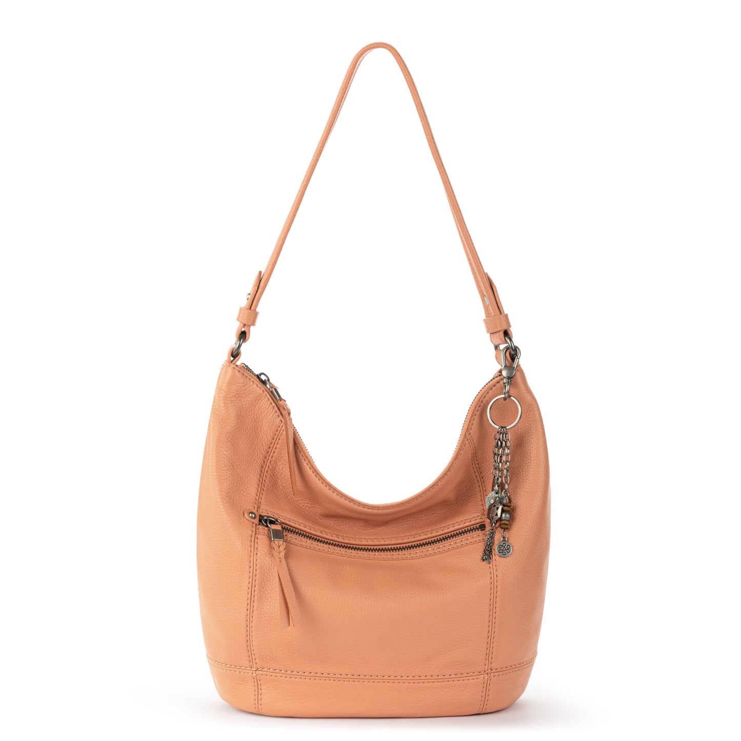 The Sak Sequoia Hobo Bag - Premium Large Leather Women's Handbag for Everyday & Travel - Durable Purse With Zipper Pocket