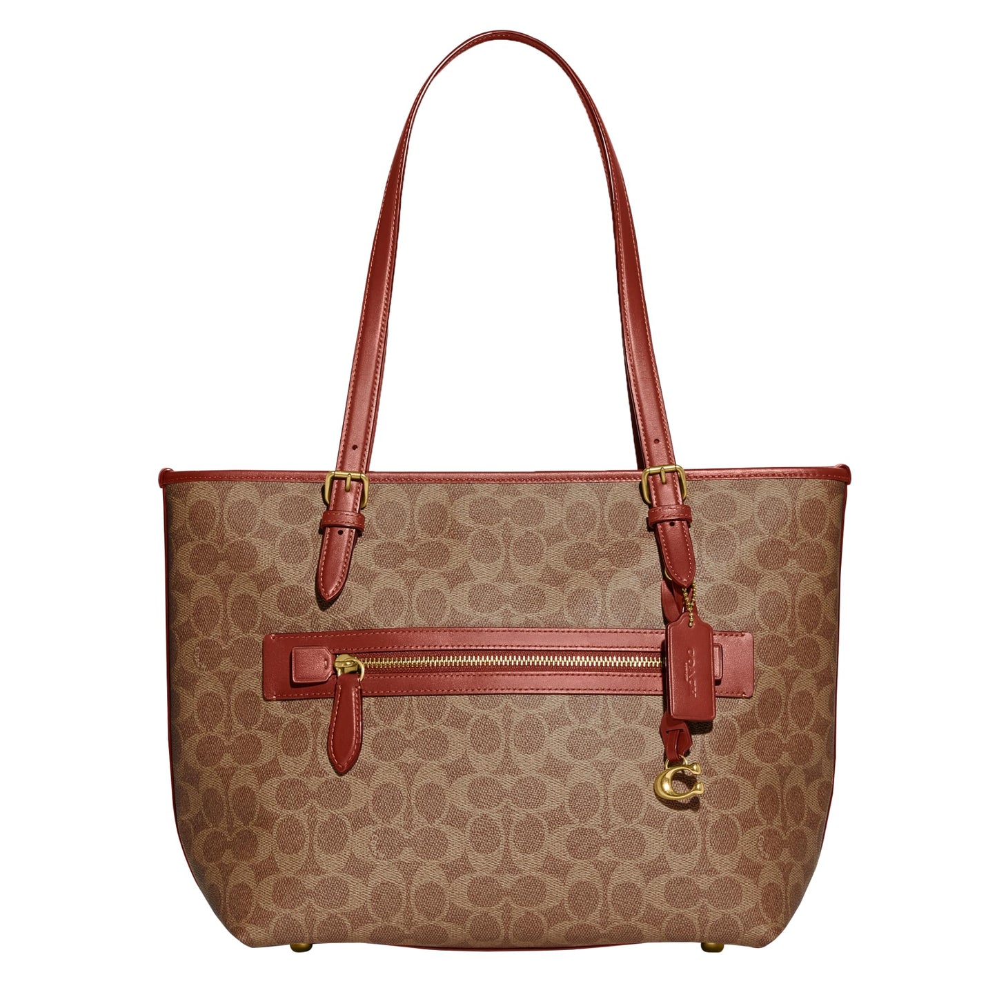 Coach Womens Polished Pebble Leather Taylor Tote