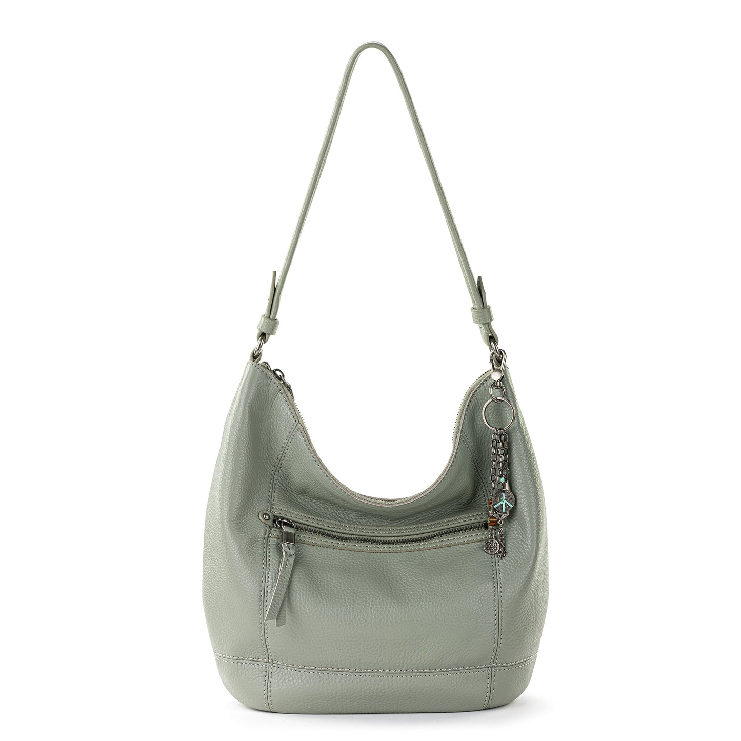 The Sak Sequoia Hobo Bag - Premium Large Leather Women's Handbag for Everyday & Travel - Durable Purse With Zipper Pocket