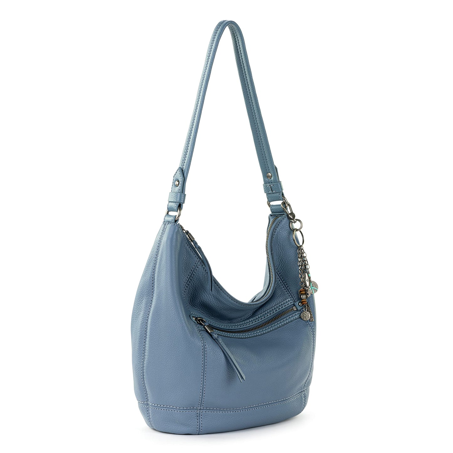 The Sak Sequoia Hobo Bag - Premium Large Leather Women's Handbag for Everyday & Travel - Durable Purse With Zipper Pocket